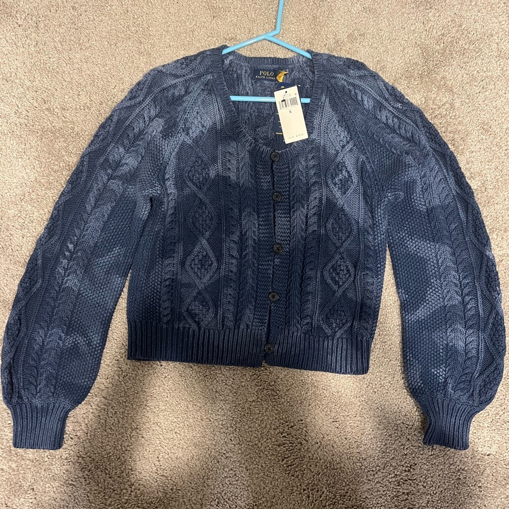 NWT Polo Ralph Lauren Sweater Cardigan